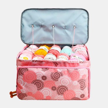 Bolsa de almacenamiento para ovillos