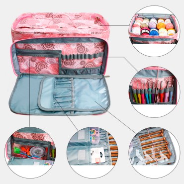 Bolsa de almacenamiento para ovillos