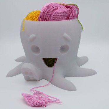 Bol para tejer, cuenco para hilo Pulpo