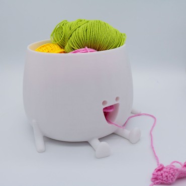 Bol para tejer, cuenco para...