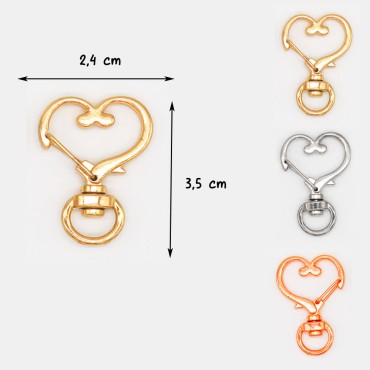 Anillas en Forma de Corazón...